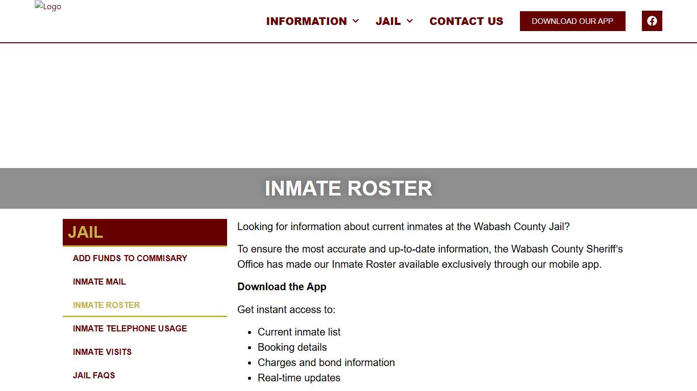 Inmate Roster – Wabash County, IL Sheriff's Office